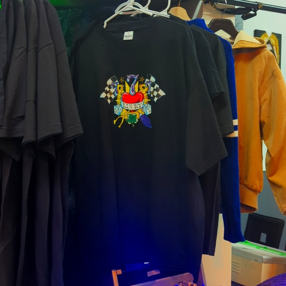 Lucky Traditional Tattoo Flash T